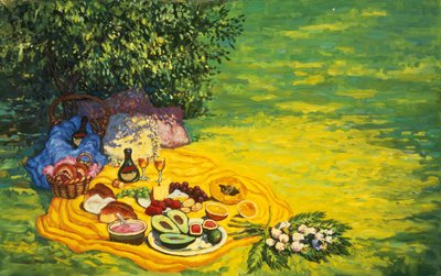 Golden Picnic by Ted Blackall